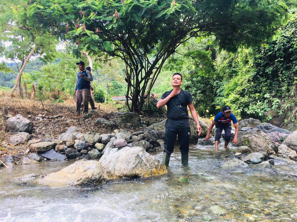 Kawasan sungai Gampong Blang Malo (2021)